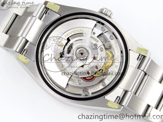 Good Copy Rolex Watches ZipUp Dial 1:1 on VR 36mm Silver 904L Oyster Edition Perpetual Bracelet SS Steel Best 126000 1741 Clean 0109